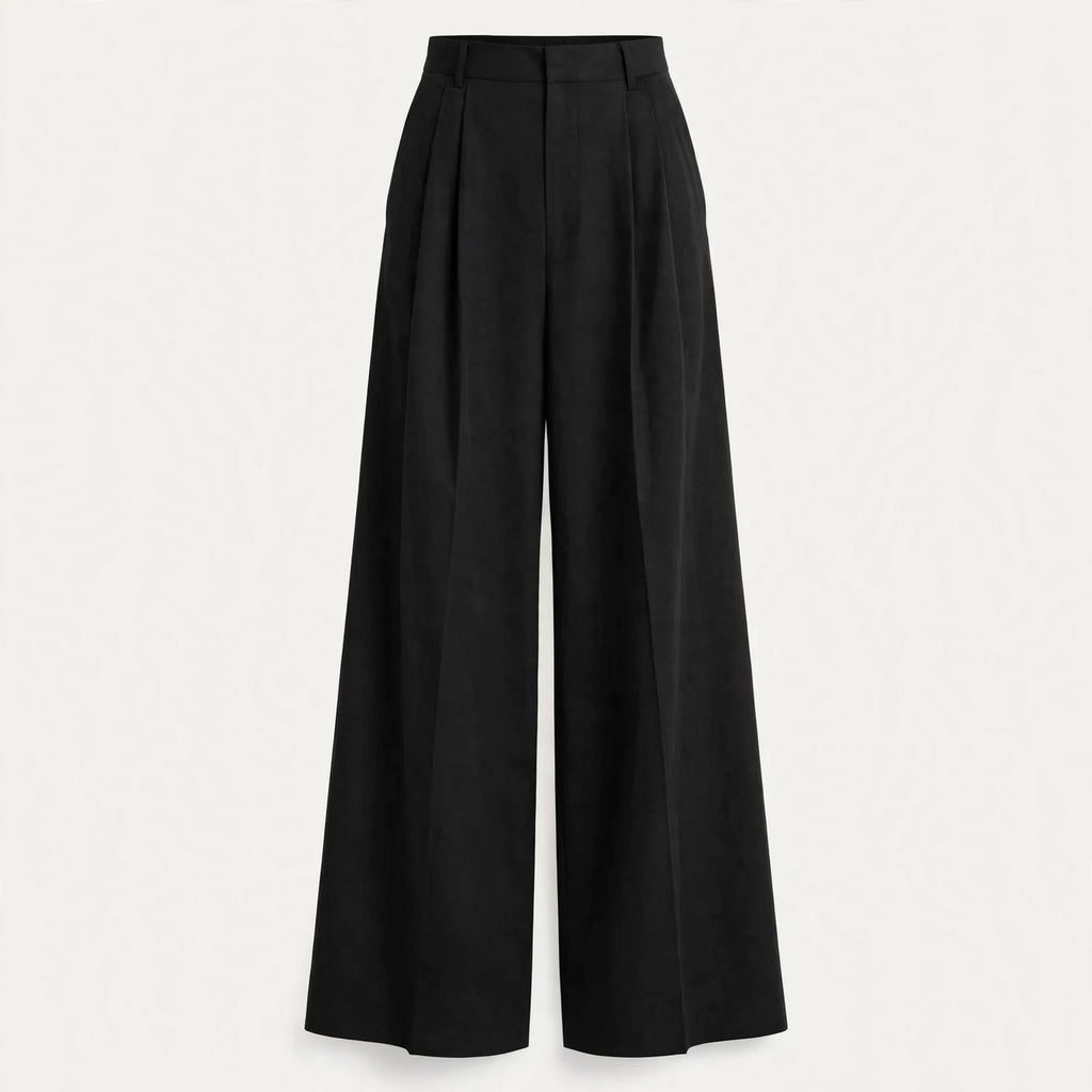 Nell Pemberton | Wide-Leg High-Waist Trousers For Women