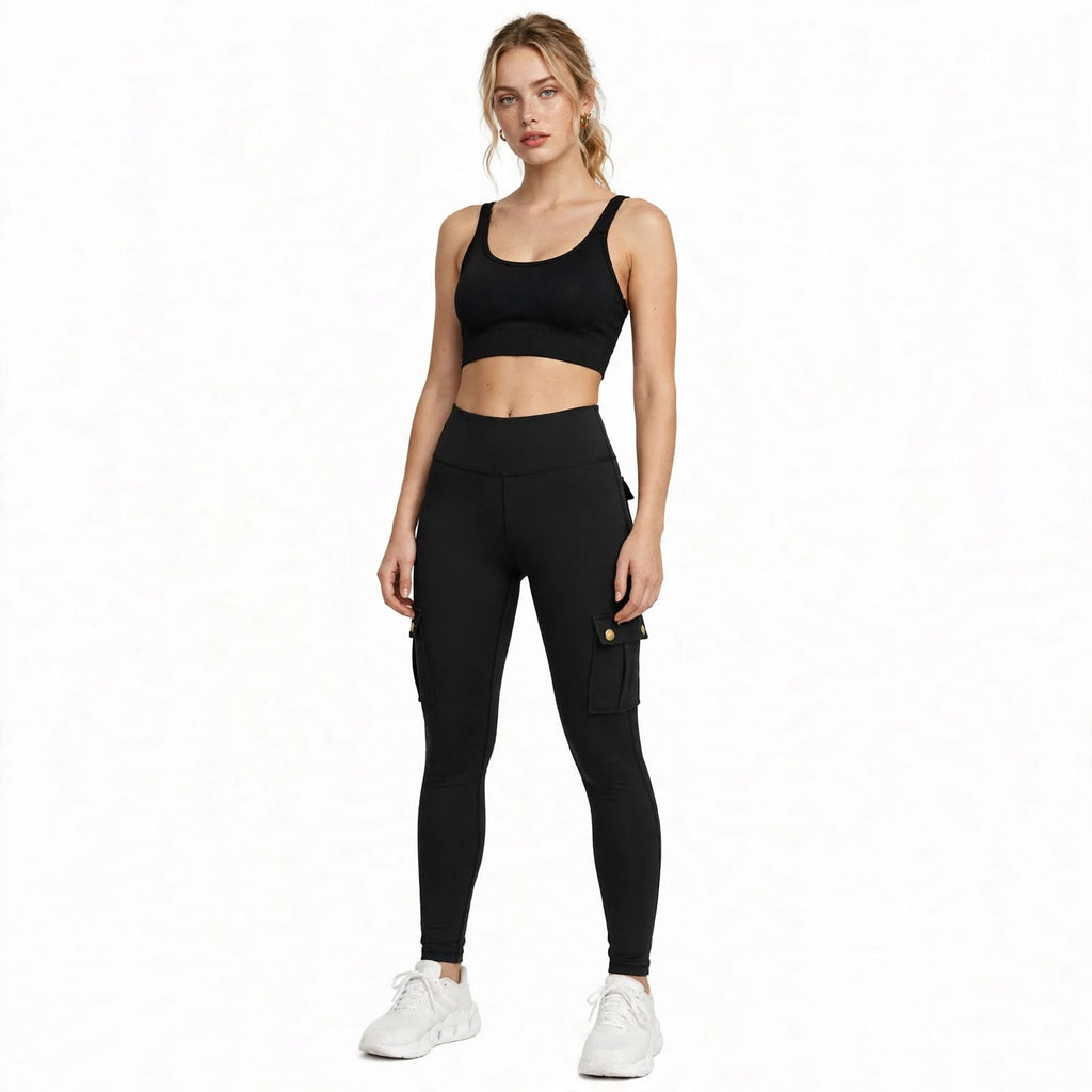 Daisy Fenshaw | Cargo Pocket Slim-Fit Leggings