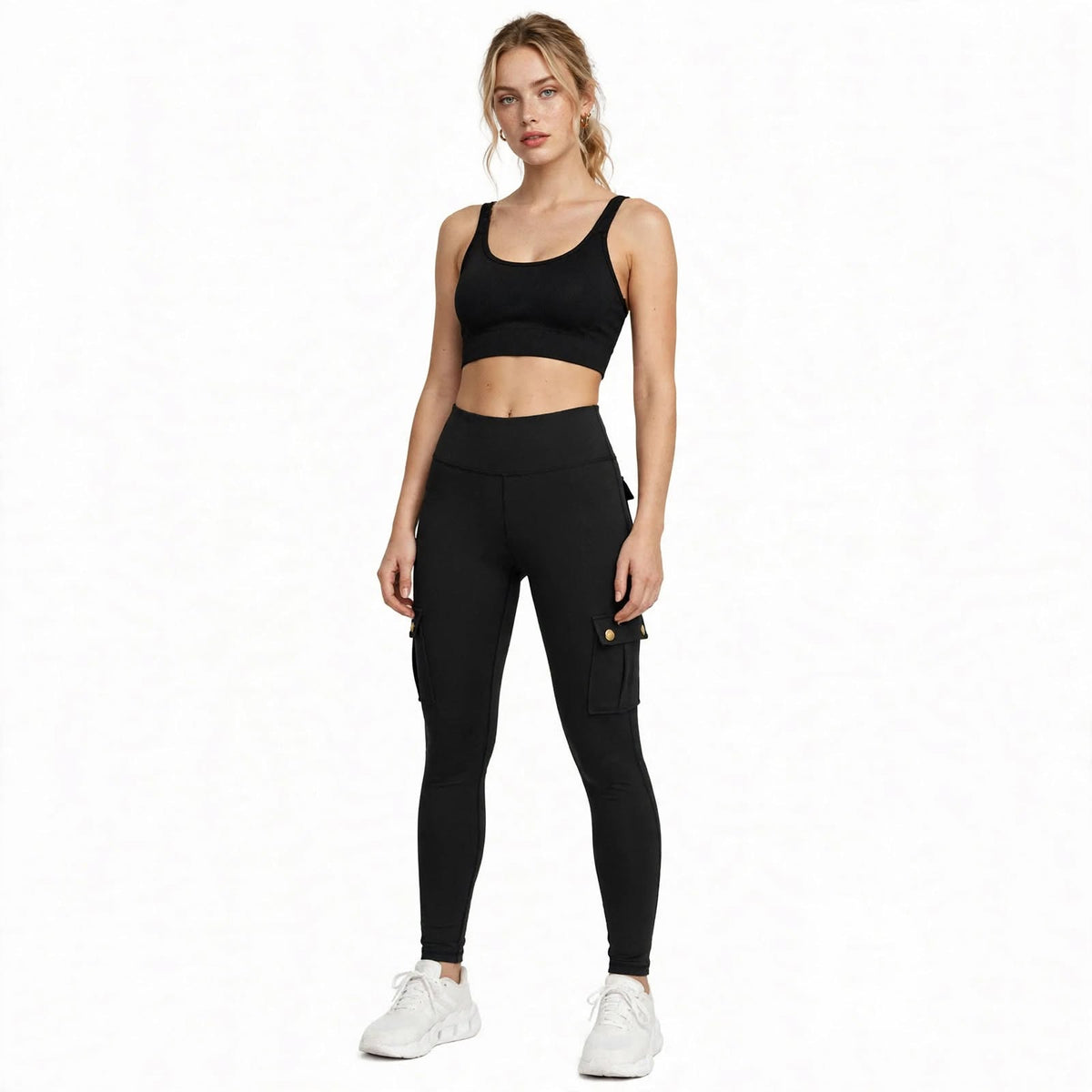 Daisy Fenshaw | Cargo Pocket Slim-Fit Leggings