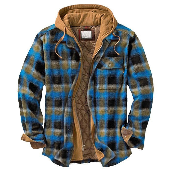 Oscar Marchmont | Quilted Flannel Mens Jacket