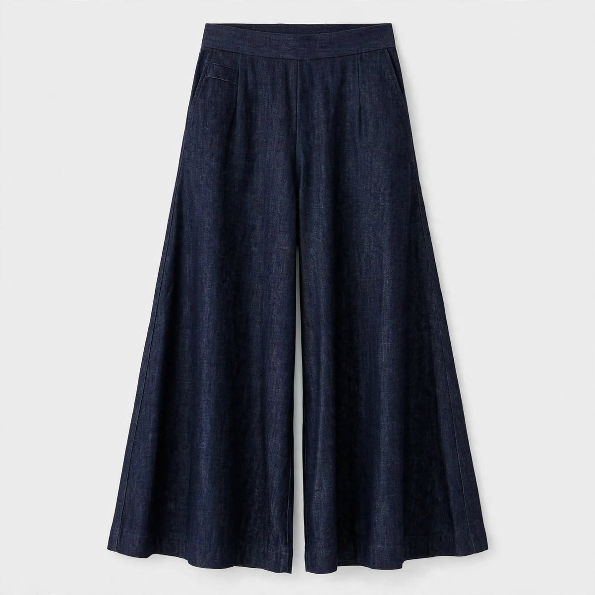Daphne Winslow | Wide-Leg Denim Trousers with High Waist