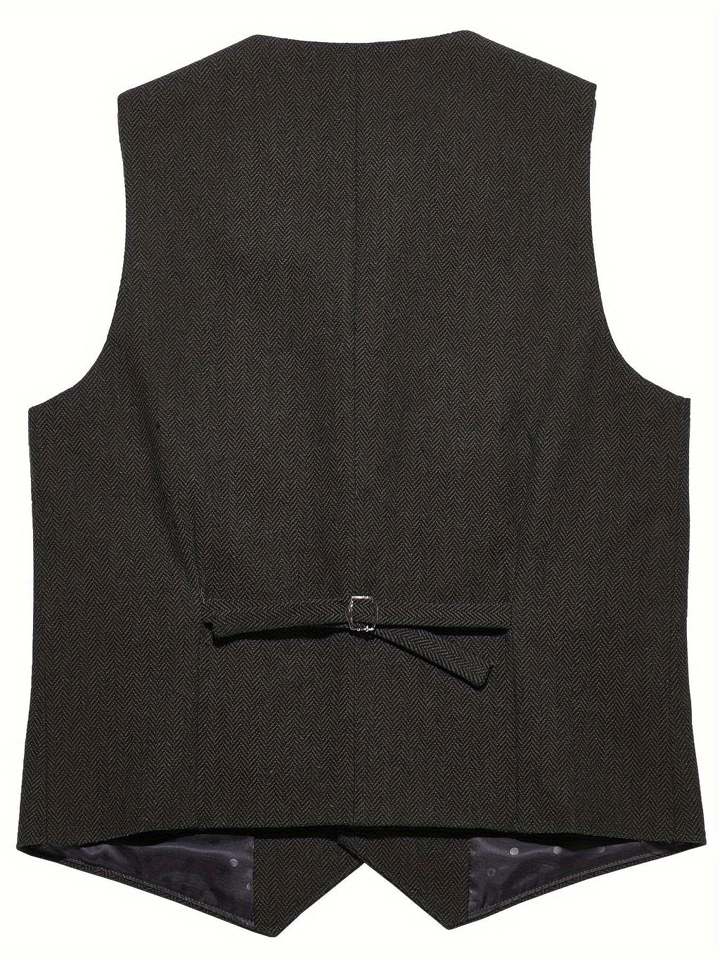 Tobias Sterling | Herringbone Wool Waistcoat for Men