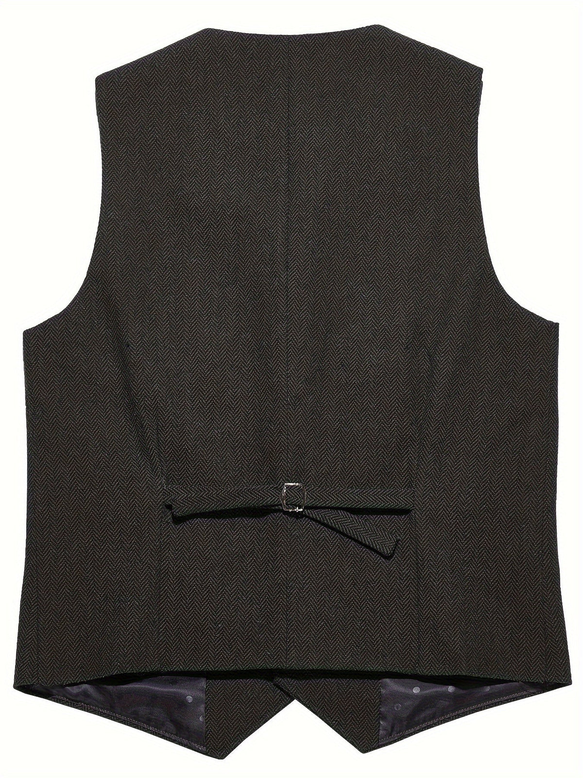 Tobias Sterling | Herringbone Wool Waistcoat for Men