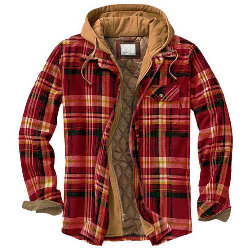 Oscar Marchmont | Quilted Flannel Mens Jacket