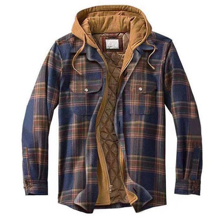 Oscar Marchmont | Quilted Flannel Mens Jacket