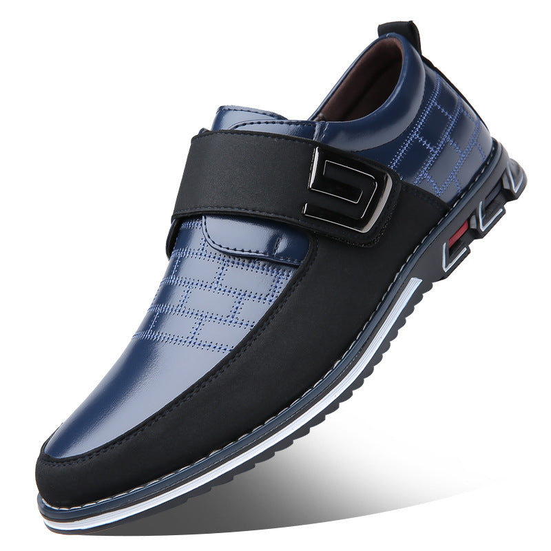 Rhys Bannerman | Leather Colour-Block Loafers For Men