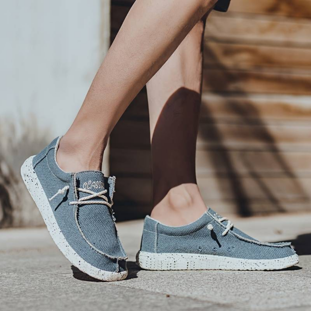 Duncan Prescott | Slip-On Canvas Loafers for Men