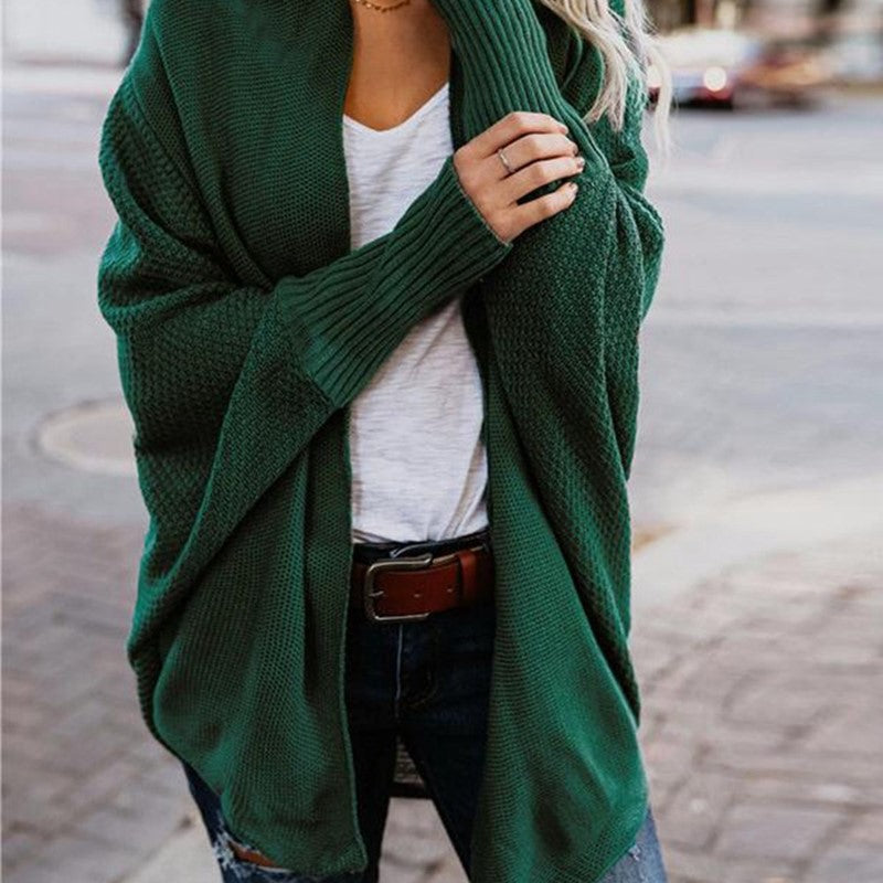 Vivienne Radley | Oversized Batwing Knitted Cardigan for Women