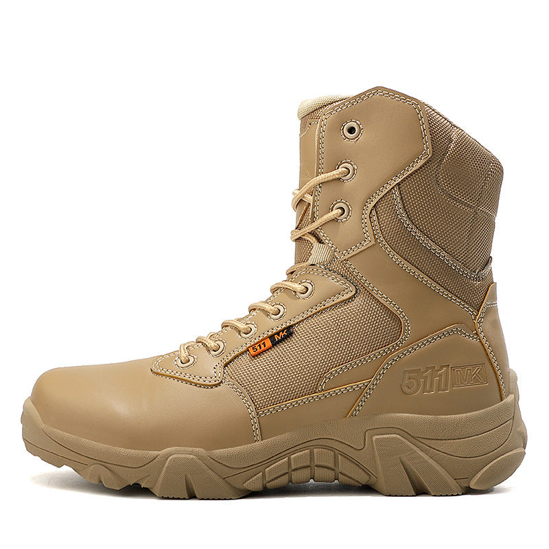 Ellis Fairholme | Rugged Tan Leather Boots For Men