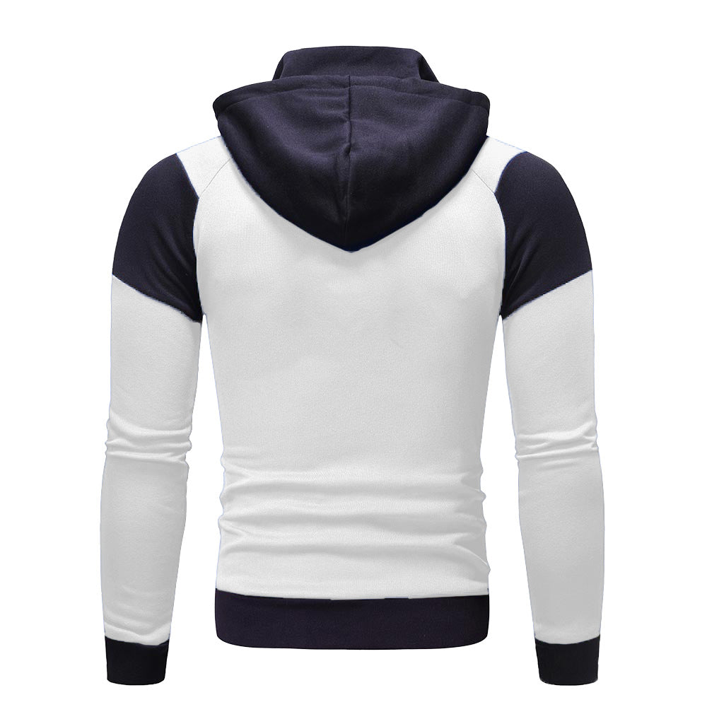 Rhys Hartwell | Colour-Block Zip-Up Hoodie