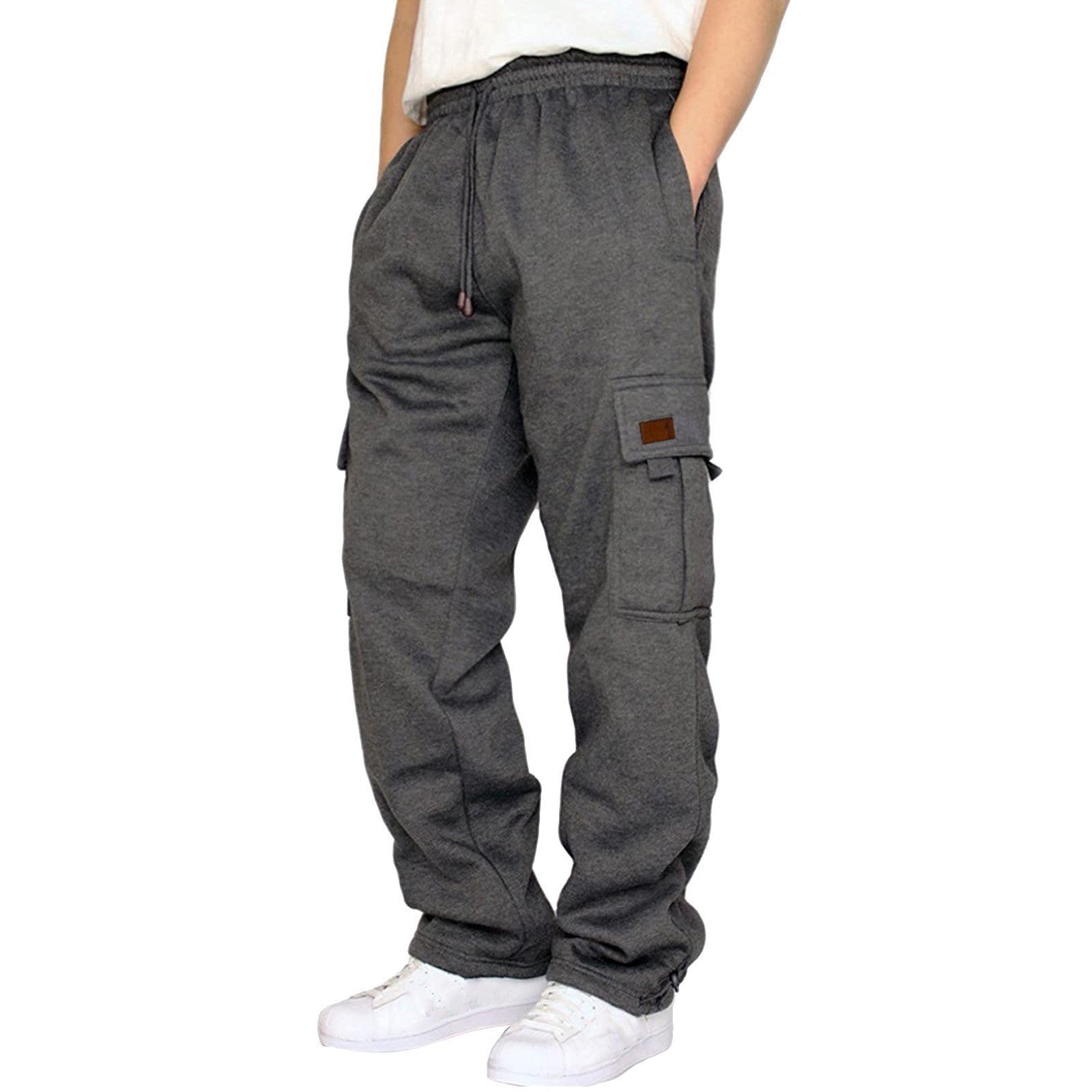Nathaniel Hughes | Loose Fit Cargo Trousers For Men