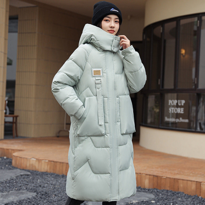 Georgina Wood | Longline Puffer Coat with Detachable Hood