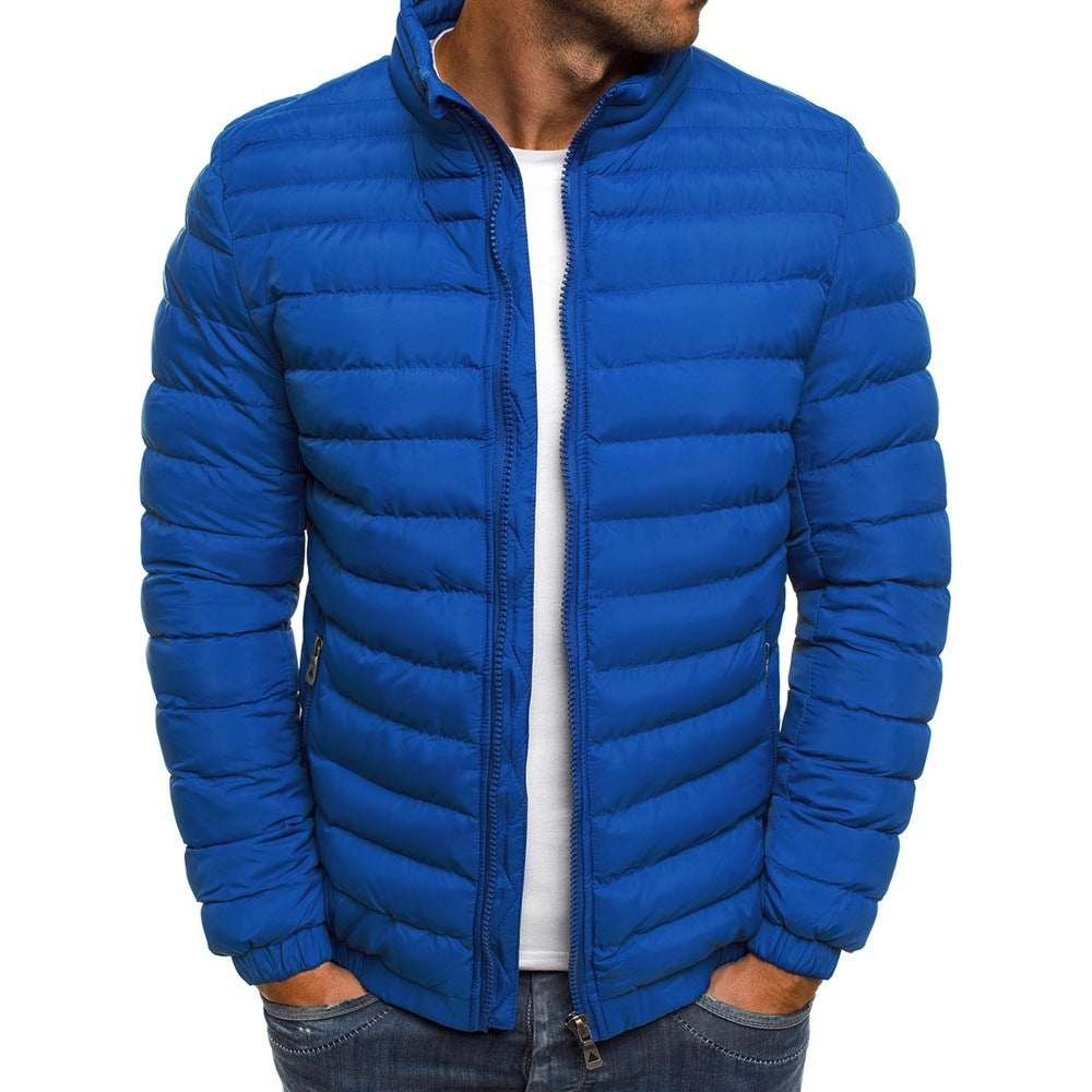Douglas Merrick | Quilted Mens Jacket With Zip-Up Front