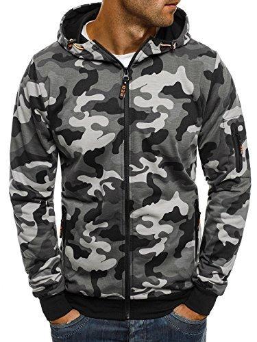 Duncan Reeve | Camouflage Zip-Up Hoodie
