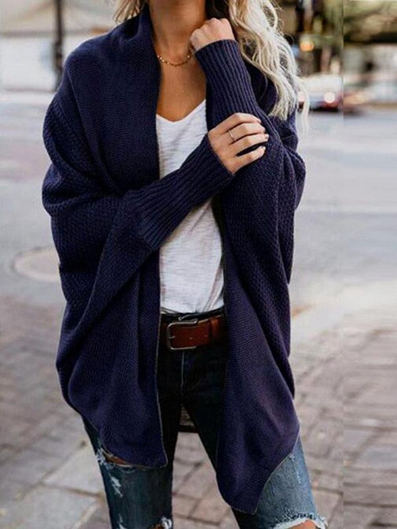 Vivienne Radley | Oversized Batwing Knitted Cardigan for Women