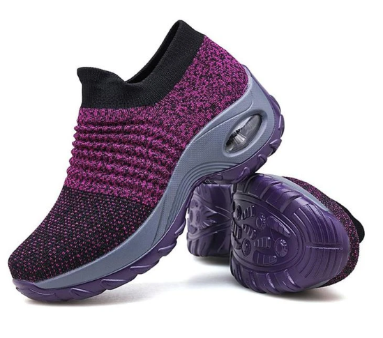 Florence Radnor | Chunky Knit Sock Sneakers For Women