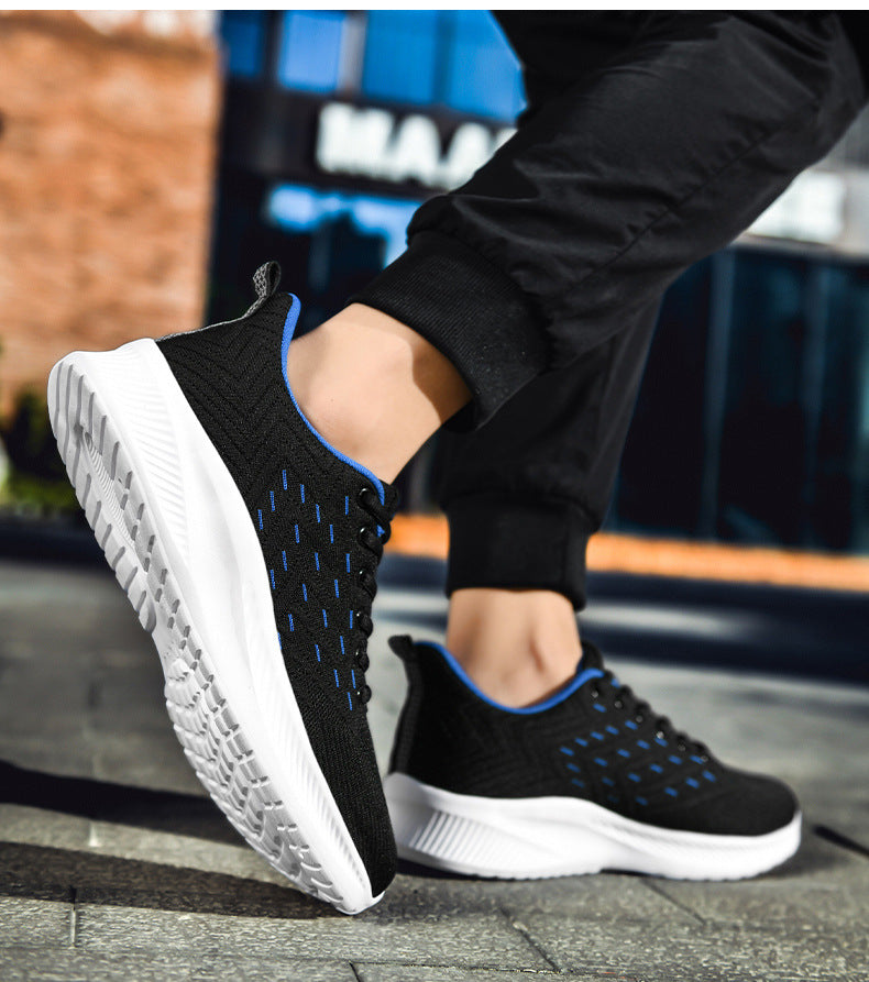 Hugo Prentice | Lightweight Mesh Running Sneakers For Men