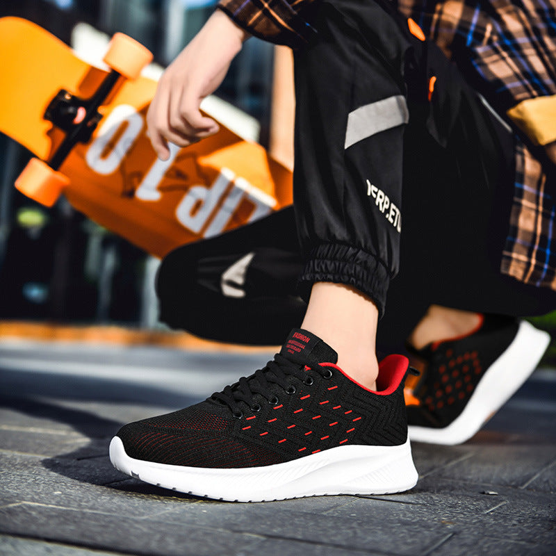 Hugo Prentice | Lightweight Mesh Running Sneakers For Men
