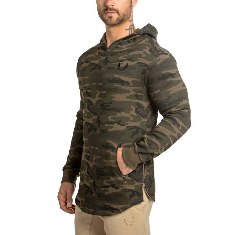 Bryn Osborne | Longline Camouflage Hoodie