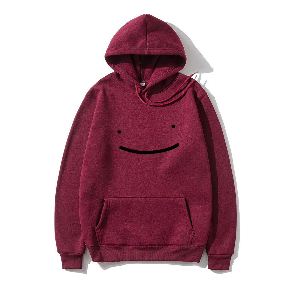 Cecily Barlow | Cotton Smiley Print Hoodie