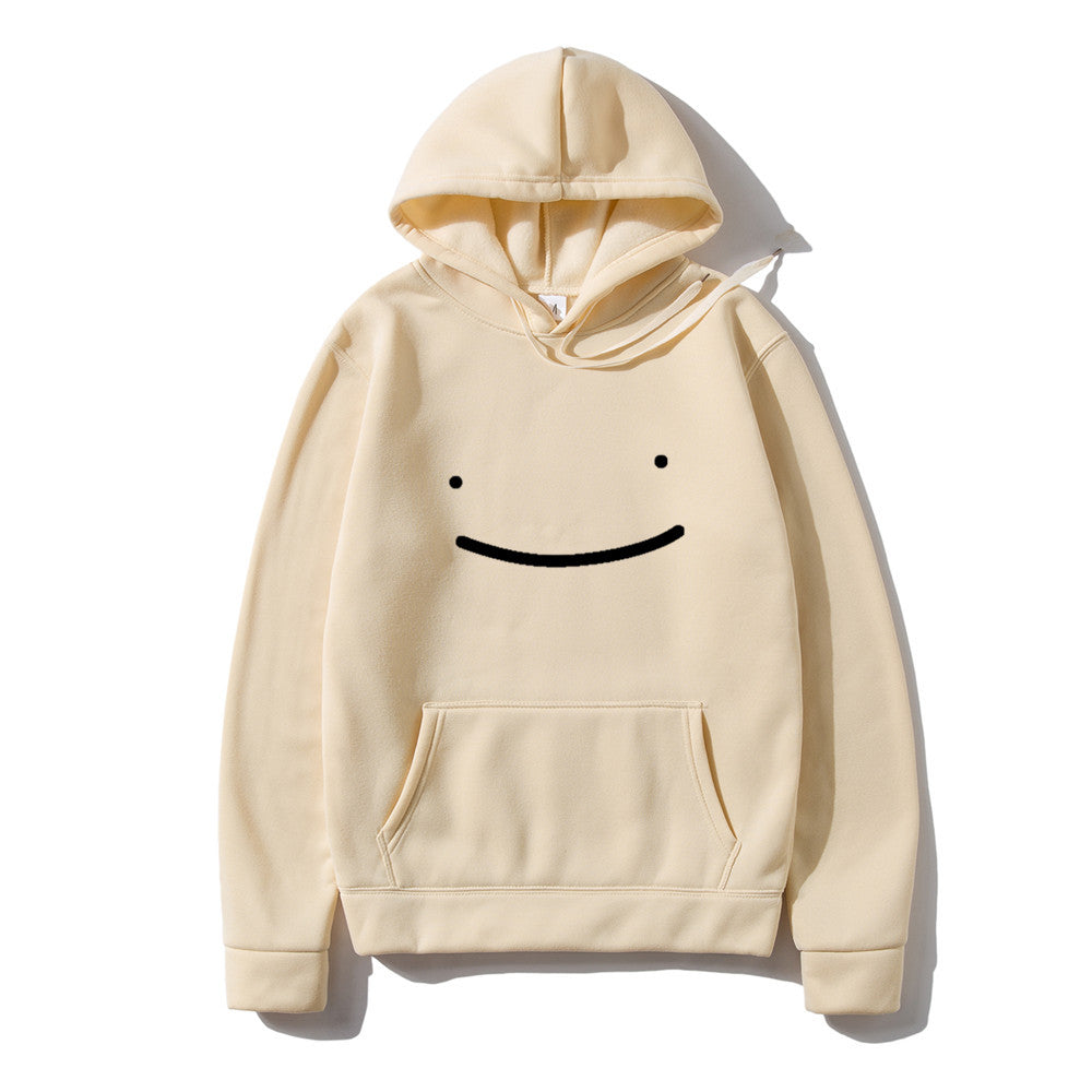 Cecily Barlow | Cotton Smiley Print Hoodie