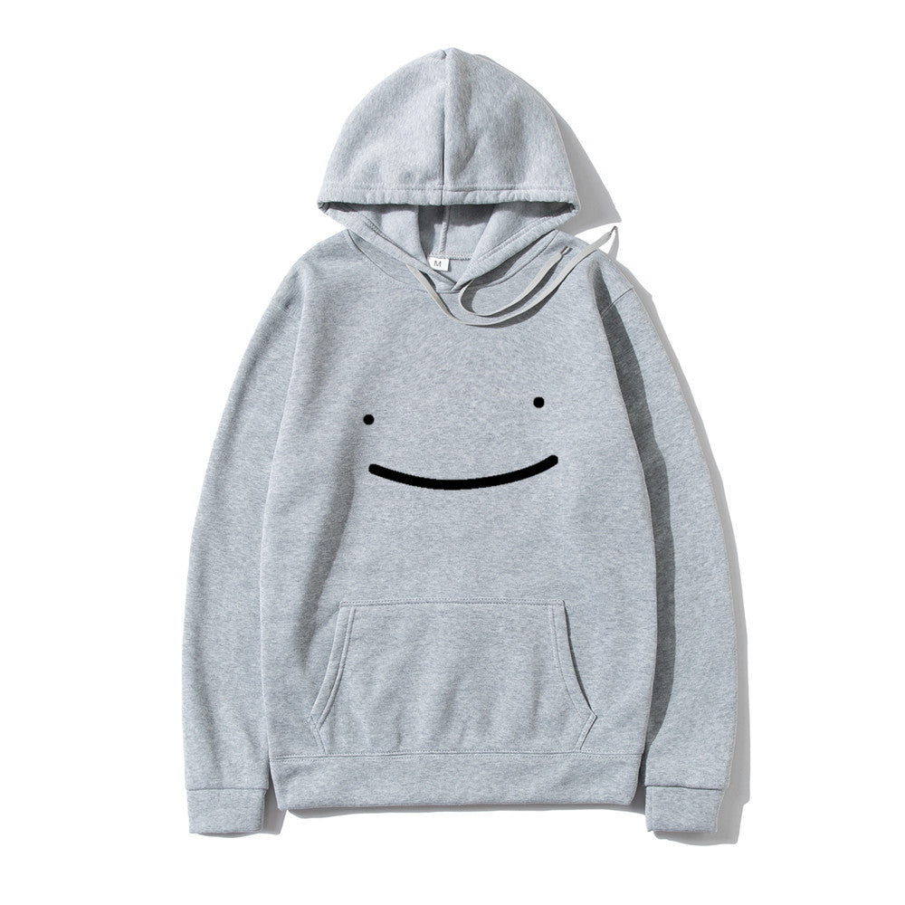 Cecily Barlow | Cotton Smiley Print Hoodie