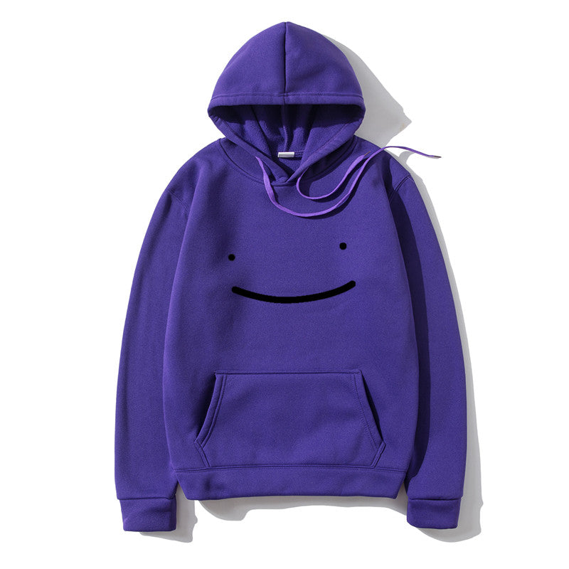 Cecily Barlow | Cotton Smiley Print Hoodie
