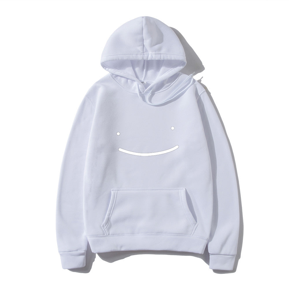 Cecily Barlow | Cotton Smiley Print Hoodie