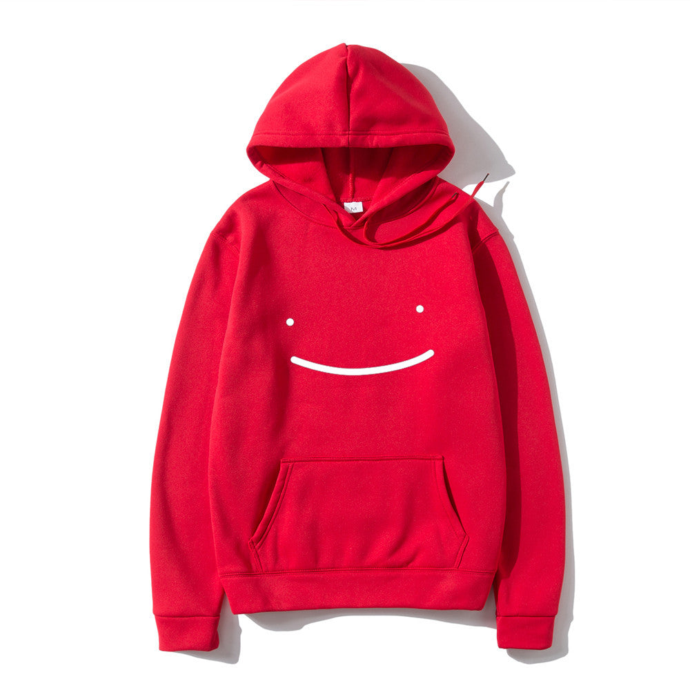 Cecily Barlow | Cotton Smiley Print Hoodie