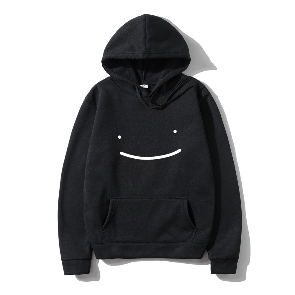 Cecily Barlow | Cotton Smiley Print Hoodie