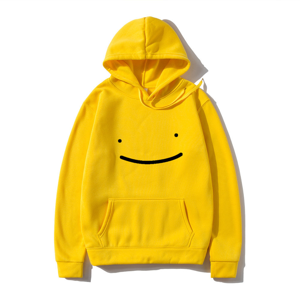 Cecily Barlow | Cotton Smiley Print Hoodie
