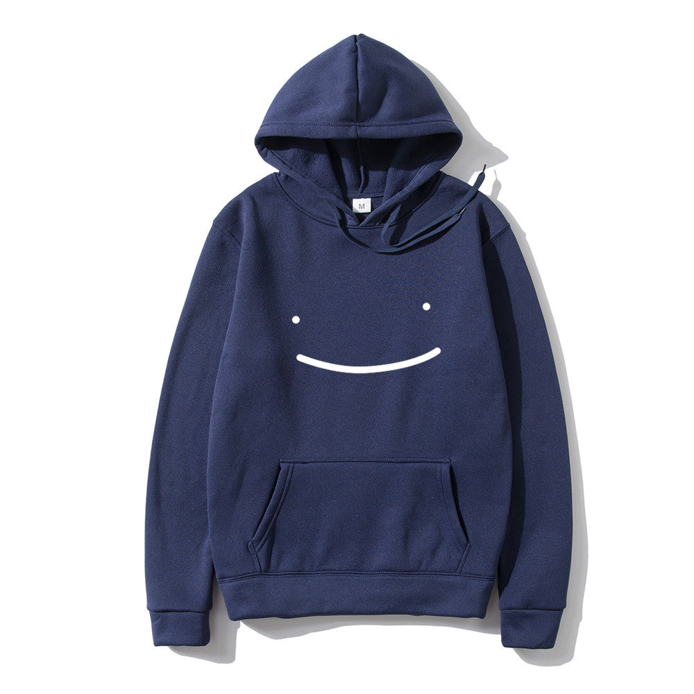Cecily Barlow | Cotton Smiley Print Hoodie