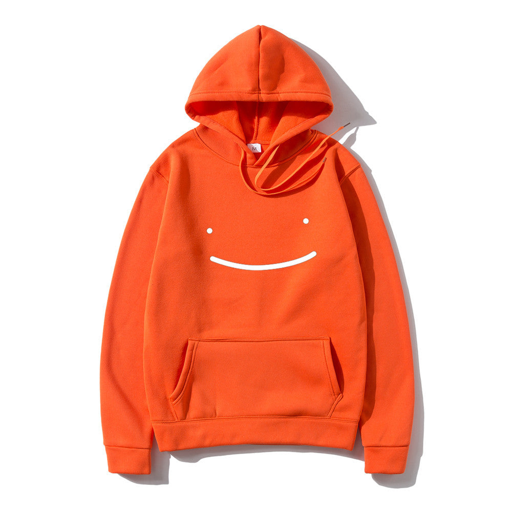 Cecily Barlow | Cotton Smiley Print Hoodie