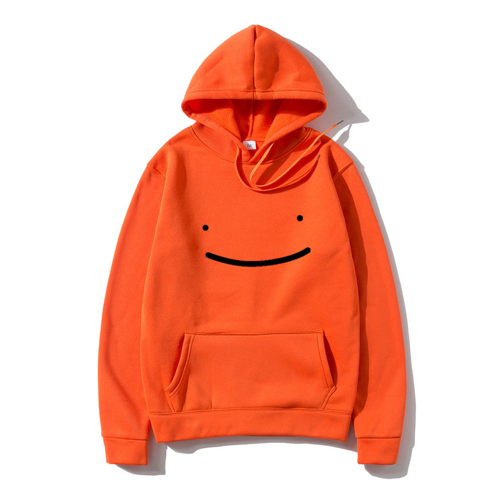 Cecily Barlow | Cotton Smiley Print Hoodie