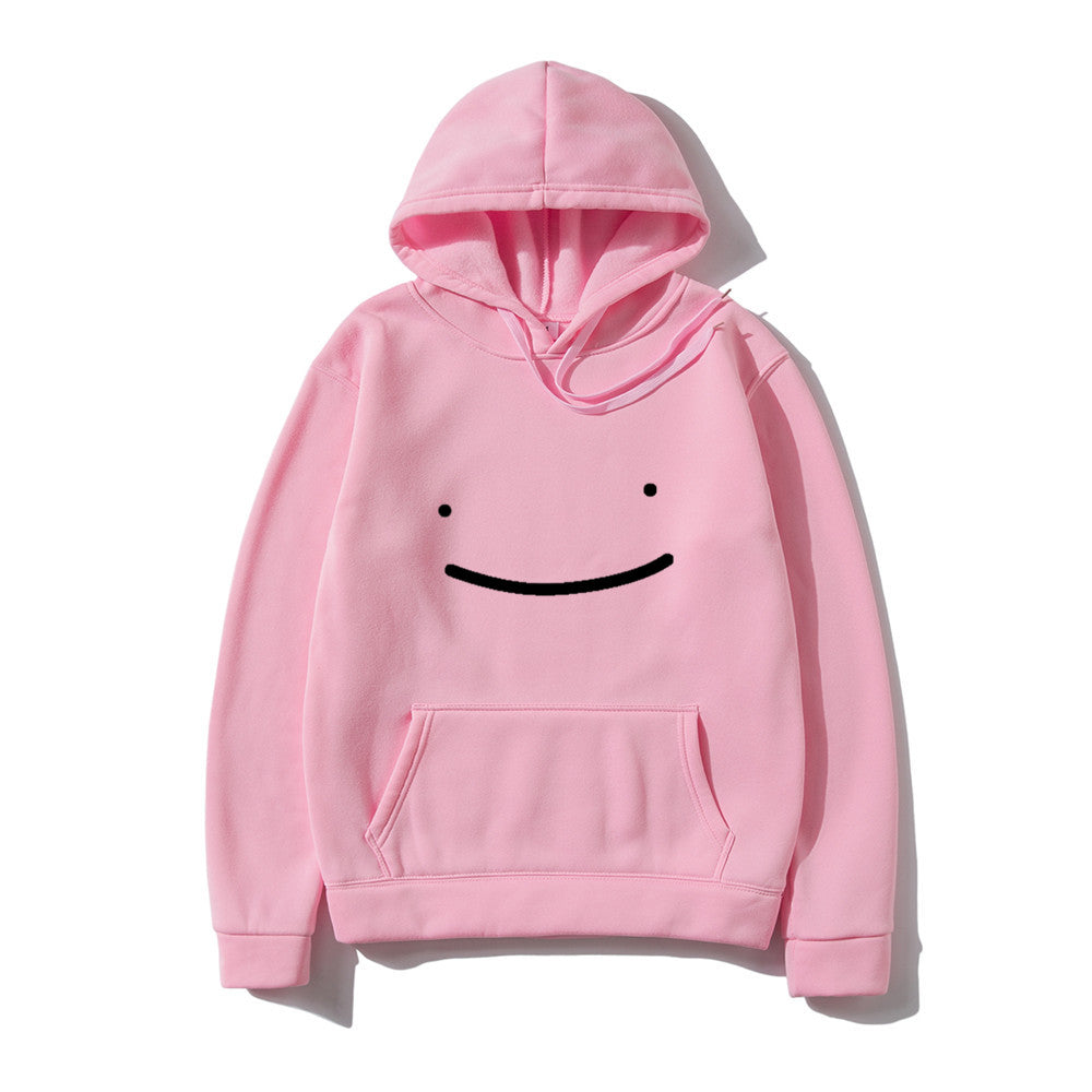 Cecily Barlow | Cotton Smiley Print Hoodie