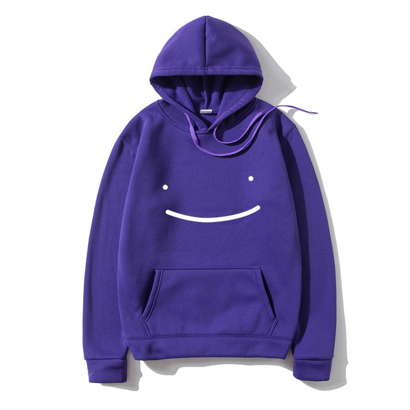 Cecily Barlow | Cotton Smiley Print Hoodie