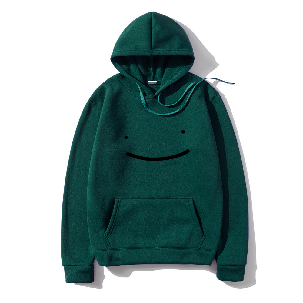 Cecily Barlow | Cotton Smiley Print Hoodie