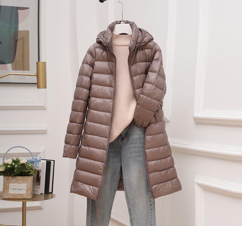 Felicity Dunmore | Quilted Mid-Length Puffer Jacket With Hood