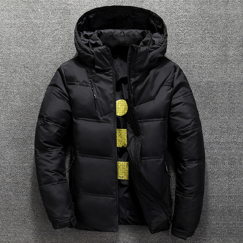 Edward Prescott | Thick Padded Mens Jacket With Hood