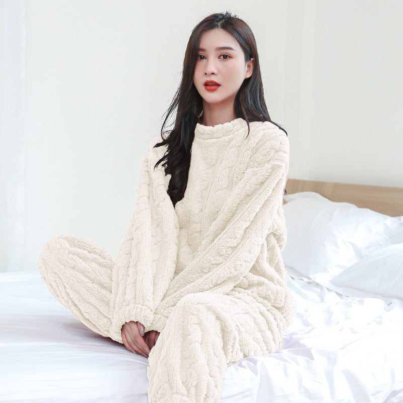 Florence Baker | Flannel Fleece Pyjama Set for Women
