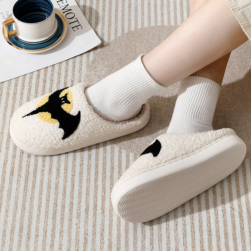 Shadow Wing | Bat Halloween Slippers For Women