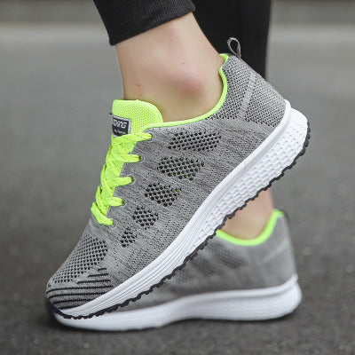 Freya Nash | Mesh Sneakers With Contrast Trim