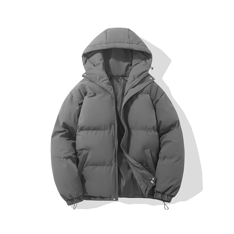 Percy Wright | Hooded Zip-Up Puffer Jacket for Men