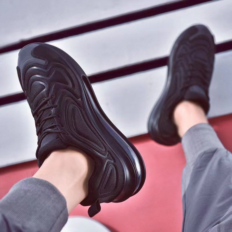 Miles Ashton | Air Cushion Lace-Up Sneakers For Men