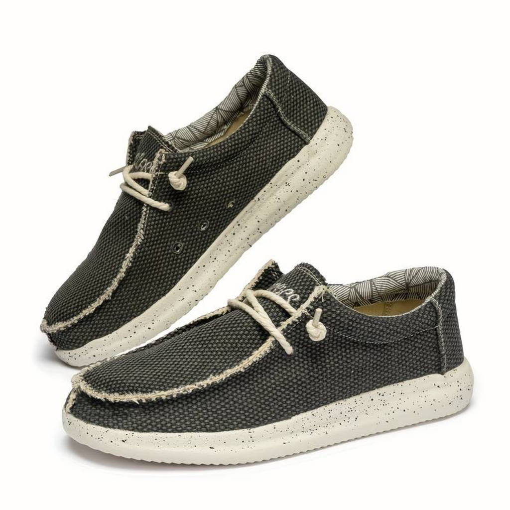 Duncan Prescott | Slip-On Canvas Loafers for Men