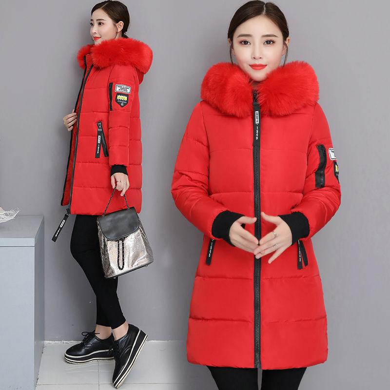 Diana Thomas | Mid-Length Faux Fur Hood Puffer Coat