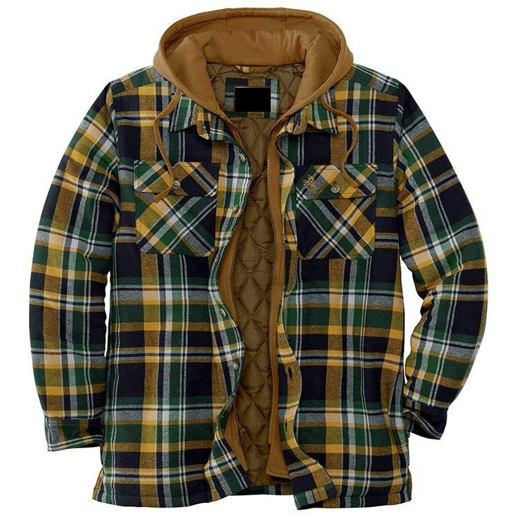 Oscar Marchmont | Quilted Flannel Mens Jacket