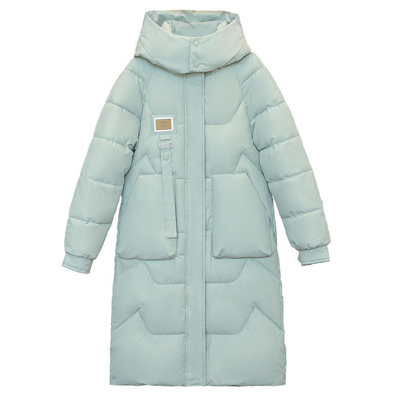 Georgina Wood | Longline Puffer Coat with Detachable Hood