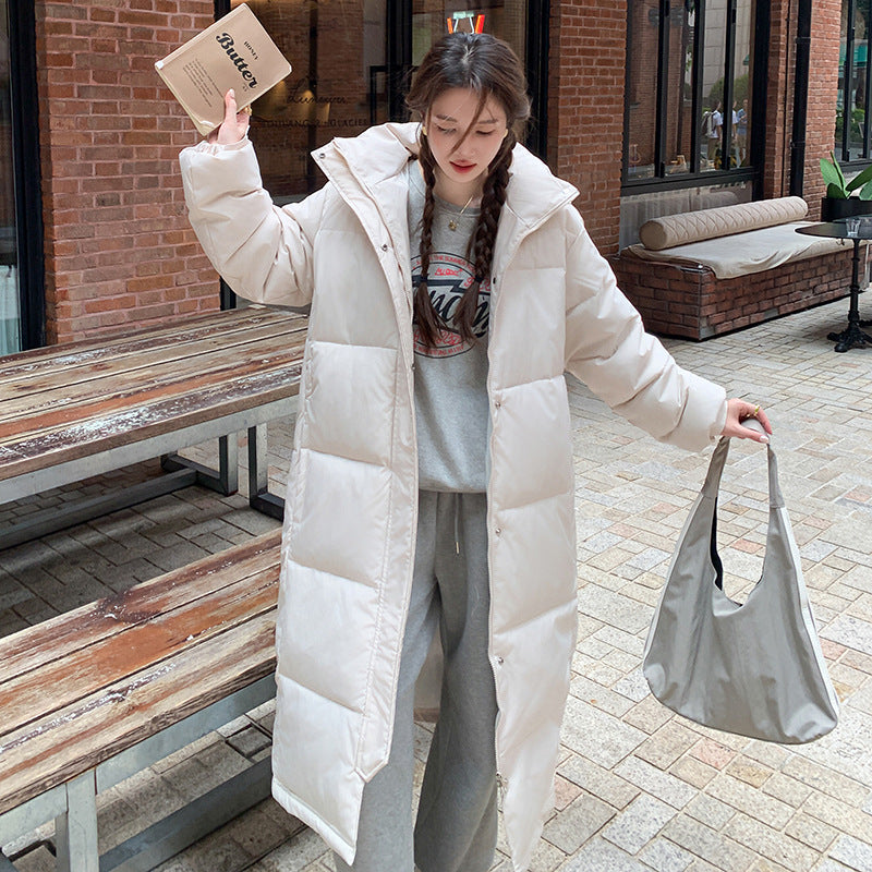 Eleanor Green | Oversized Longline Puffer Coat