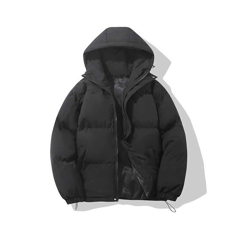 Percy Wright | Hooded Zip-Up Puffer Jacket for Men